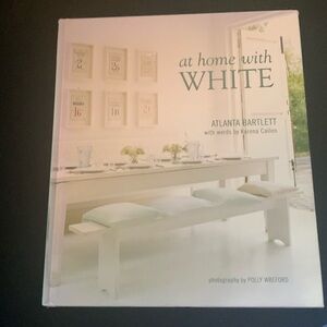 Decor book “at home with White”